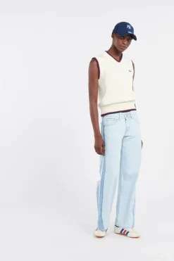 CHARLIE VNECK VEST - Pull | Multicolore