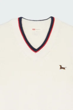 CHARLIE VNECK VEST - Pull | Multicolore