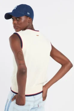 CHARLIE VNECK VEST - Pull | Multicolore