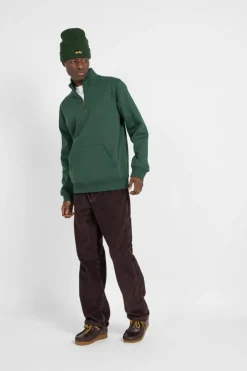 Chase Neck Zip - Sweatshirt | Vert
