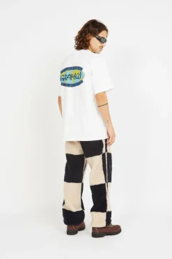 CHECKERED SHERPA PANT - Pantalon | Multicolore