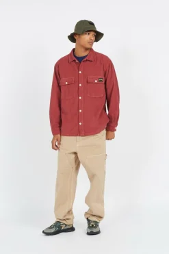 CHEM AW2311142 CPO CRANBERRY C - Chemise | Rouge