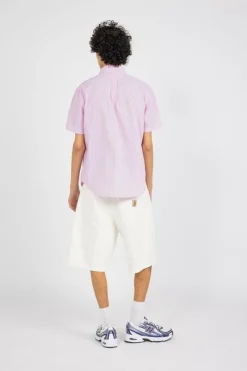 Chemise ajustée en seersucker - Chemise | Multicolore