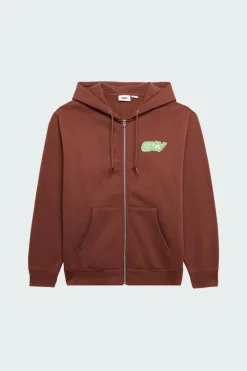 CITY WATCH DOG Z - Sweatshirt zippé | Marron