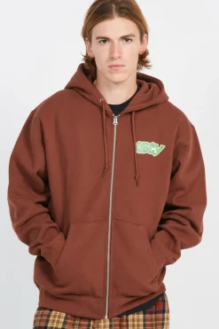 CITY WATCH DOG Z - Sweatshirt zippé | Marron