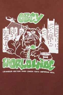 CITY WATCH DOG Z - Sweatshirt zippé | Marron