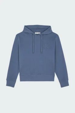 CK APPLIQUE - Hoodie | Bleu