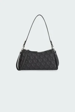 CKJ MONOGRAM DROP SM - Sac porté épaule | Noir