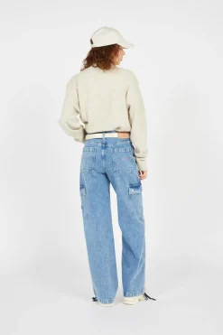 CLAIRE - Cargo | Bleu