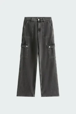 CLAIRE HR WD CARGO C - Jean | Bleu