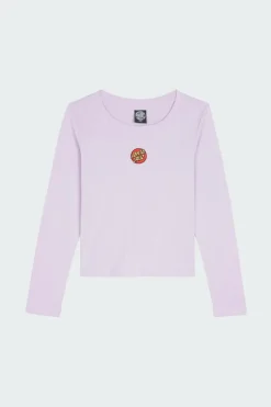 Classic Dot Front - T-shirt | Violet