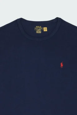 Classic Fit Jersey Long-Sleeve T-Shirt - T-shirt | Bleu