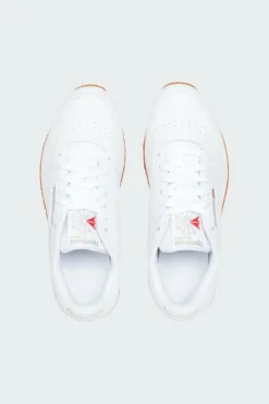 CLASSIC LEATHER - Baskets | Blanc