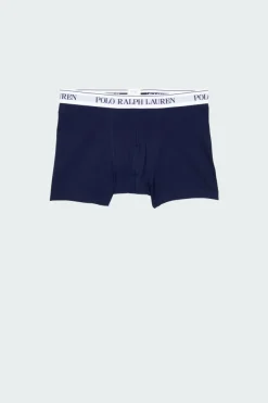 Classic Stretch-Cotton Trunk 3-Pack - Lot de 3 boxers | Bleu