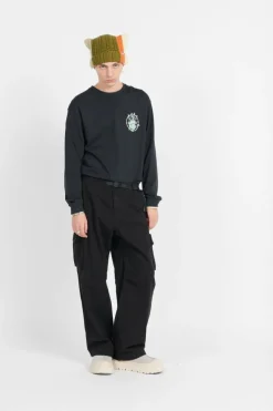 CLIMBERâ¿¿S HAND L/S TEE - T-shirt | Noir