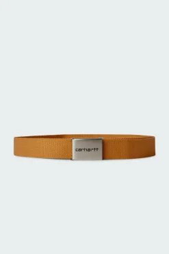 CLIP BELT CHROME - Ceinture | Orange