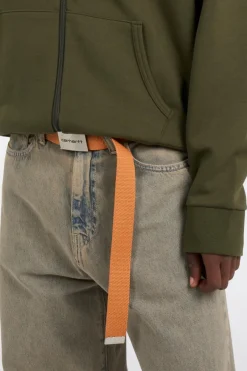 CLIP BELT CHROME - Ceinture | Orange