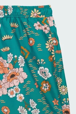 colbert floral print - short de bain | Multicolore