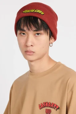 Comic Strip Beanie - Bonnet | Orange