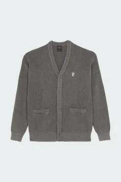 COOLIDGE WAFFLE CARDI - Cardigan | Noir