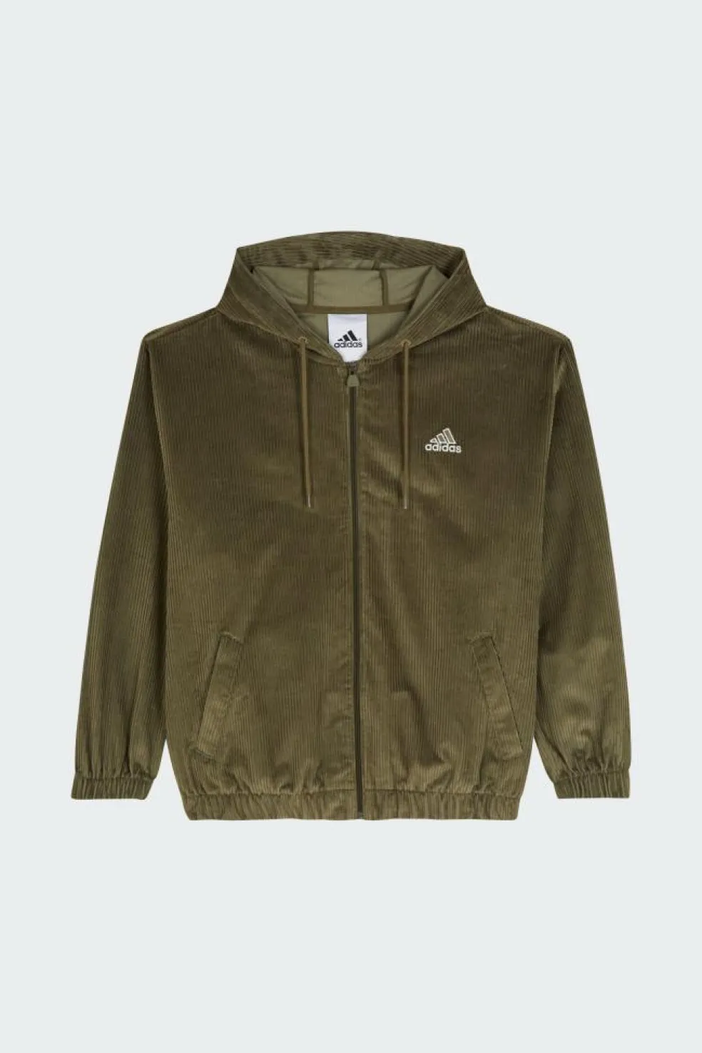 CORD HOODIE - Veste | Vert