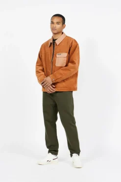 CORDUROY PADD - Veste | Marron