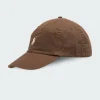 Cotton Chino Ball Cap - casquette | Marron