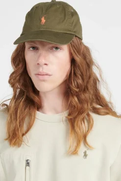 Cotton Chino Ball Cap - casquette | Vert