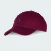 Cotton Chino Ball Cap - casquette | Rouge