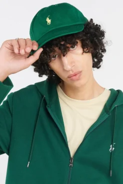 Cotton Chino Ball Cap - Casquette | Vert