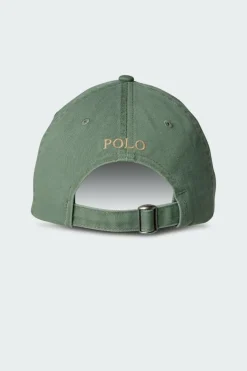 Cotton Chino Ball Cap - Casquette | Vert
