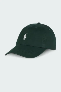 Cotton Chino Baseball Cap - Casquette | Vert