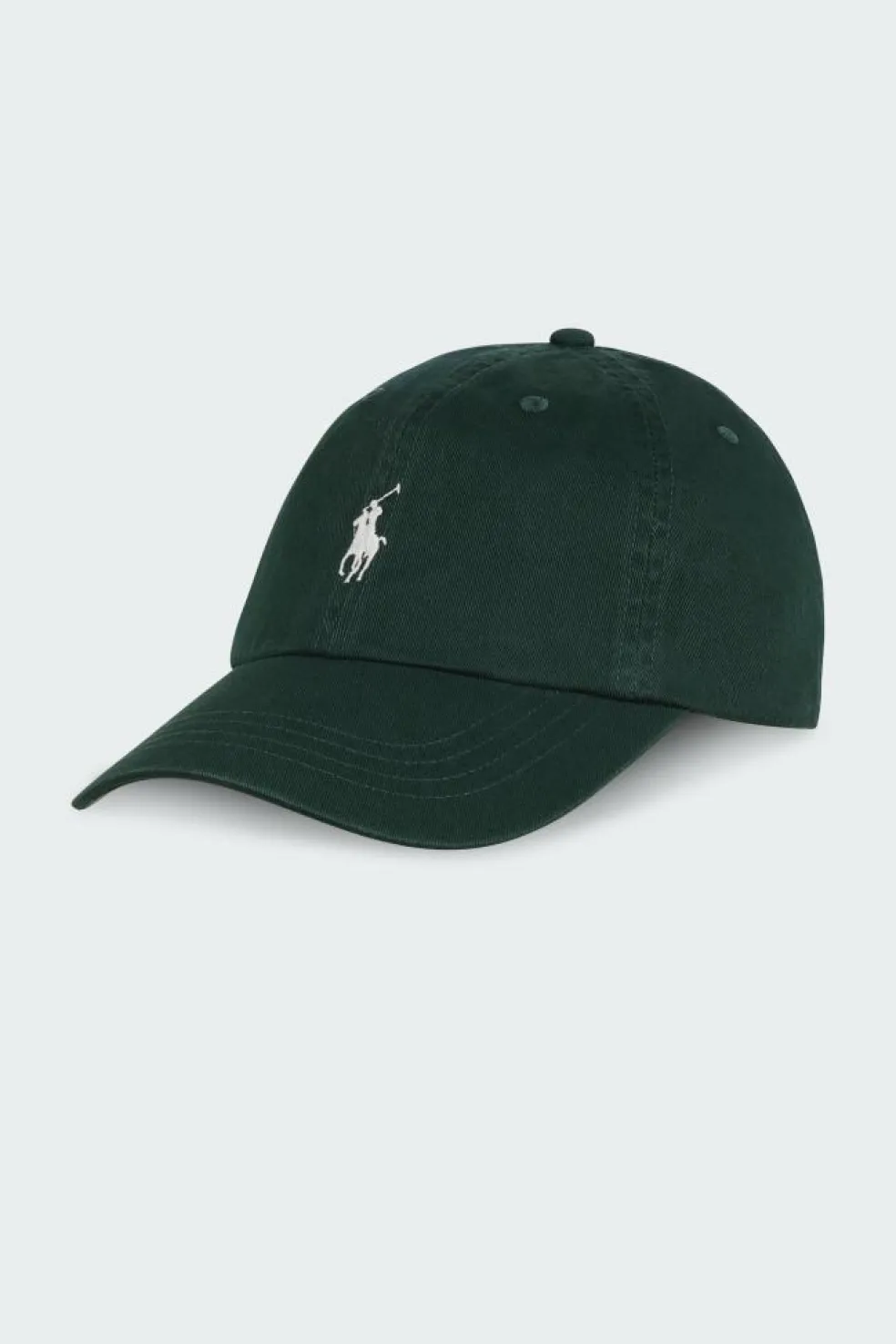 Cotton Chino Baseball Cap - Casquette | Vert