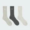 Cotton-Blend Crew - Pack de 3 chaussettes | Multicolore