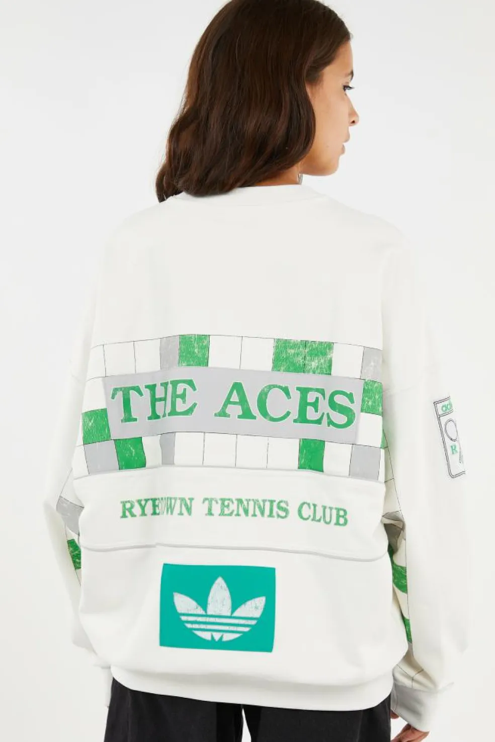 COURT CREW - Sweatshirt | Blanc