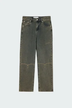 COURTYARD STRAIGHT LEG DENIM - Jean | Bleu