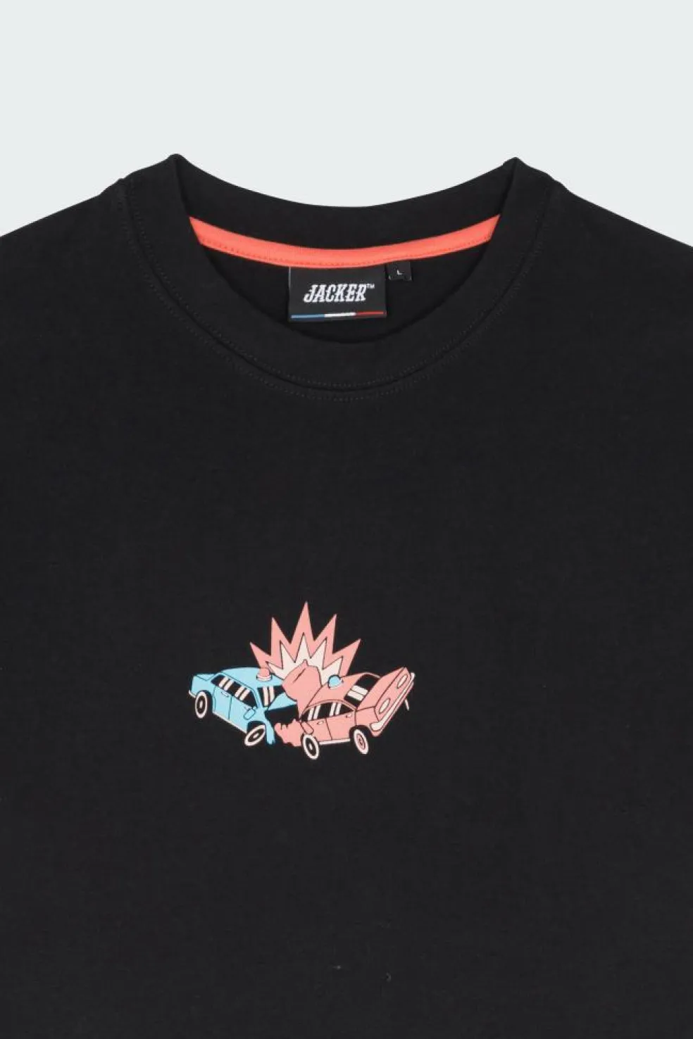 CRASH CAR - T-shirt | Noir