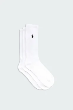 Crew Sock 3-Pack - Chaussettes | Blanc