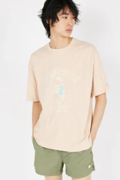 CREWNECK T-SHIRT - T-shirt | Orange