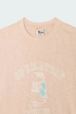 CREWNECK T-SHIRT - T-shirt | Orange