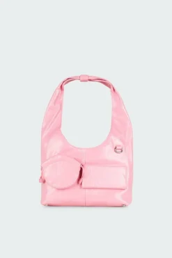 CRINKLE SLING BAG - Sac à main | Rose
