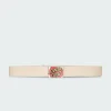 Crop Dot Belt - Ceinture | Beige