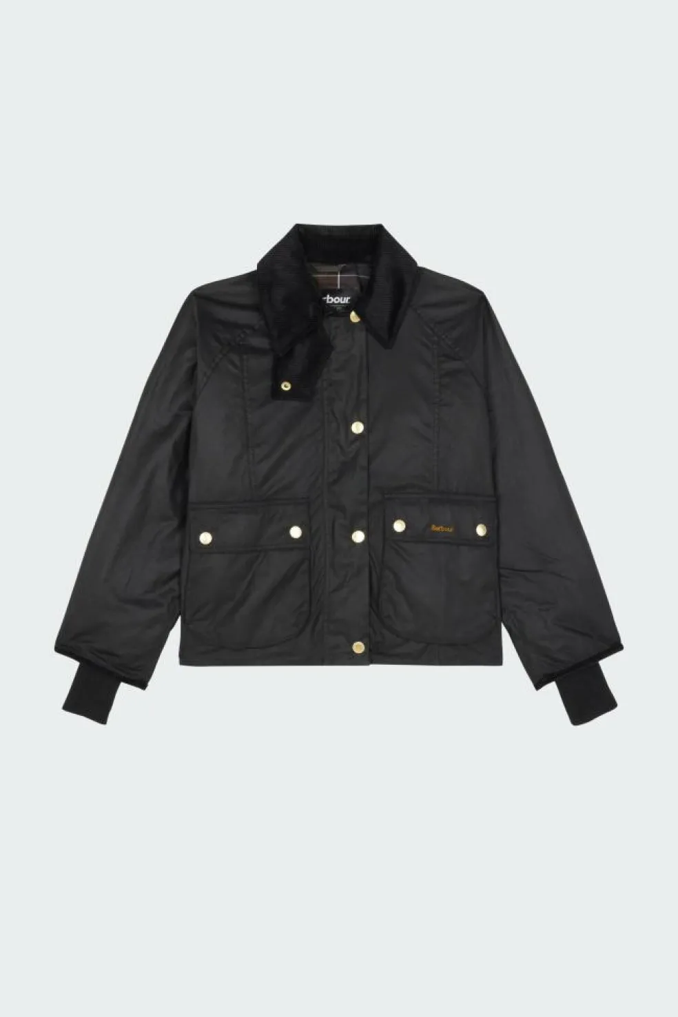CROPPED BEADNELL WAX JACKET - Veste | Noir