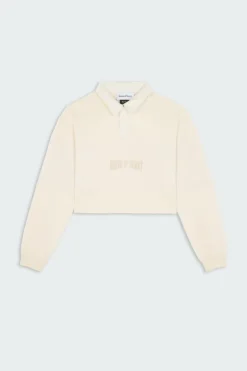 CROPPED POWER - Polo | Beige