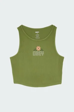 CROSS STITCH - Débardeur | Vert