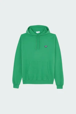 CROZATIER PATCH CŒUR - Hoodie | Vert