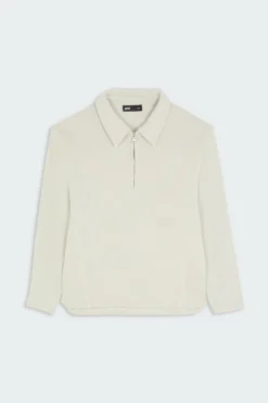 Cura Quarter Zip - Polo | Gris