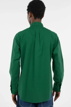 Custom Fit Garment-Dyed Oxford Shirt - Chemise | Vert