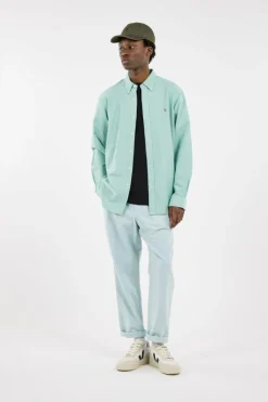 Custom Fit Oxford Shirt - Chemise | Vert