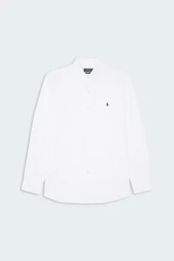 Custom Fit Stretch Poplin Shirt - Chemise | Blanc